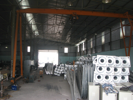nhà máy sản xuất cột đèn chiếu sáng